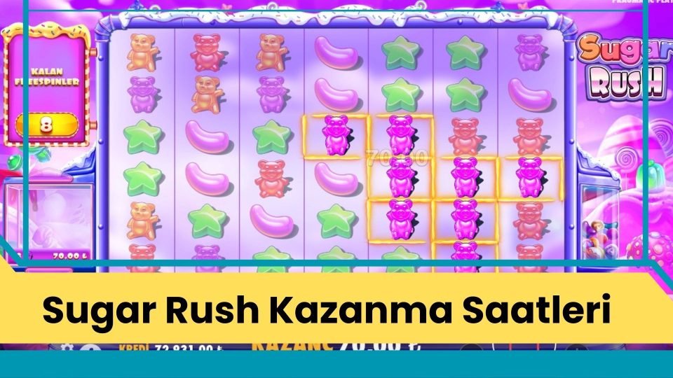 Sugar Rush Kazanma Saatleri